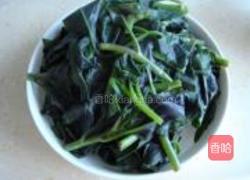 凉拌紫背菜的做法图解4