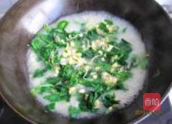 黄豆芽菠菜汤的做法图解7