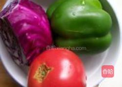 紫甘蓝沙拉的做法图解1