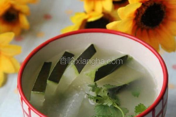 冬瓜香菜棒骨汤