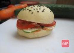 杂蔬汉堡的做法图解6