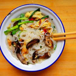香菇鸡蛋面的做法[图]