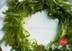 酱骨配苦苣的做法图解3