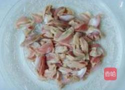 脆辣鸡胗的做法图解1