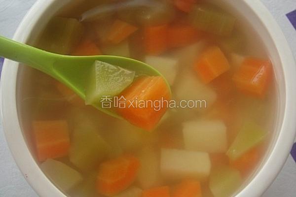 土豆玉米鲜汤