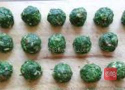 干炸荠菜丸子的做法图解8