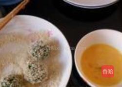 干炸荠菜丸子的做法图解10
