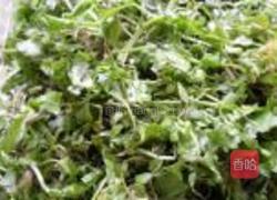 干炸荠菜丸子的做法图解1