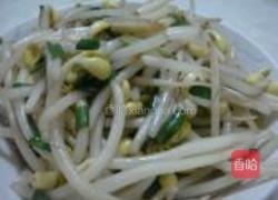 青炒黄豆芽的做法图解6