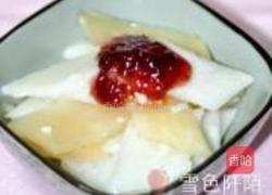酒酿雪莲果山药的做法图解5