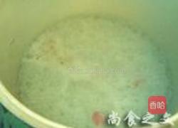 枸杞菠菜瘦肉粥的做法图解5