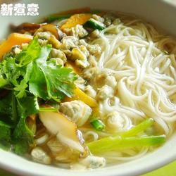 鲜味蚬子面的做法[图]