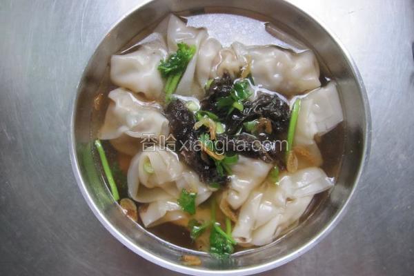 鲜肉馄饨