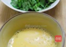 香菜煎的做法图解2