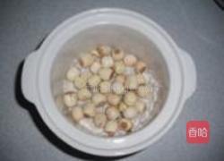 莲子糯米粥的做法图解3
