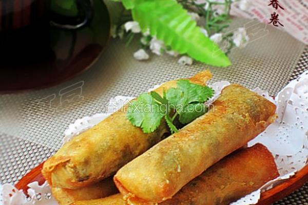 韭菜春卷