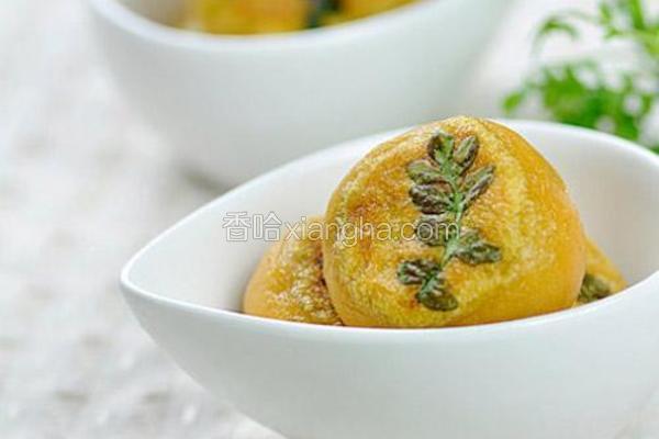 荠菜糯米饼