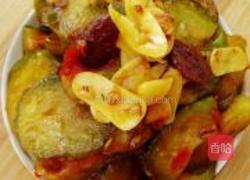 豆瓣蒜香茄子的做法图解7