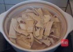 千张排骨煲的做法图解4