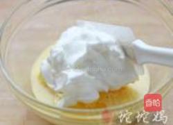 法式椰香小海绵的做法图解4