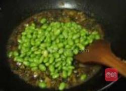 咸菜炒毛豆的做法图解8
