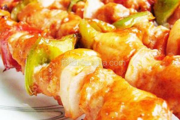 蜜汁肉串