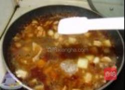 鸡腿菠菜面的做法图解6