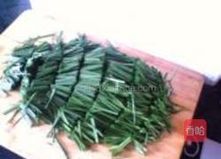 干豆腐炒韭菜的做法图解3
