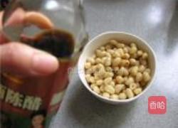 老醋拌花仁的做法图解3