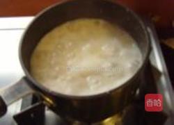 鲜奶鸡蛋麦片粥的做法图解4