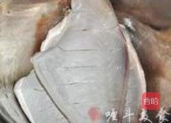 干炸扒皮鱼的做法图解2