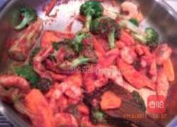 蚝油西兰花炒虾仁的做法图解12