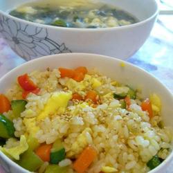 彩丁炒饭的做法[图]