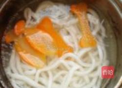 酸豆角酱乌冬面的做法图解5