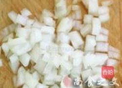 肉丁打卤面的做法图解4