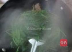 藜蒿炒腊肉的做法图解8