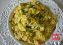 蟹肉炒鸡蛋的做法图解8