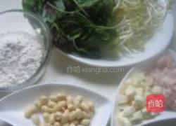 茭白花生肉丁炸酱面的做法图解2