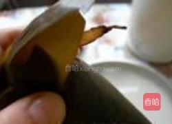 紫薯黄米粽子的做法图解9