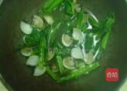 蛤蜊芥菜鸡汤的做法图解4