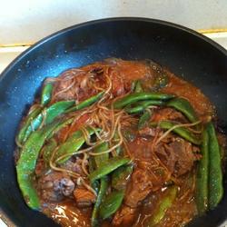 排骨豆角炖粉条的做法[图]