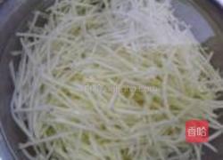 醋溜土豆丝的做法图解3