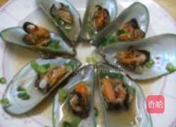 蒜茸青口的做法图解3