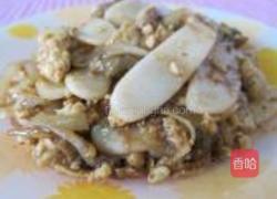蔥炒白果干的做法图解9