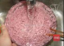 苋菜炸酱面的做法图解6