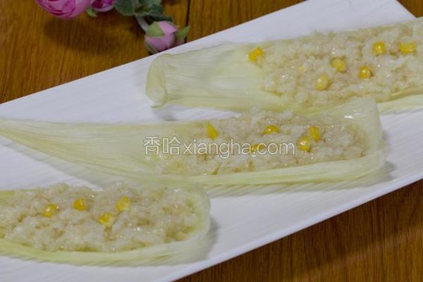 鲜玉米糕