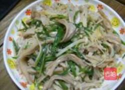 葱油金菇拌肚丝的做法图解5