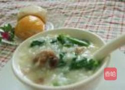 排骨苦菜粥的做法图解10