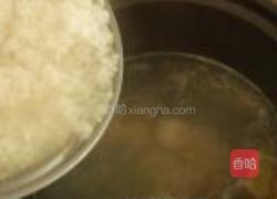 排骨苦菜粥的做法图解4