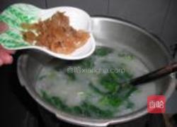 茼蒿排骨粥的做法图解12